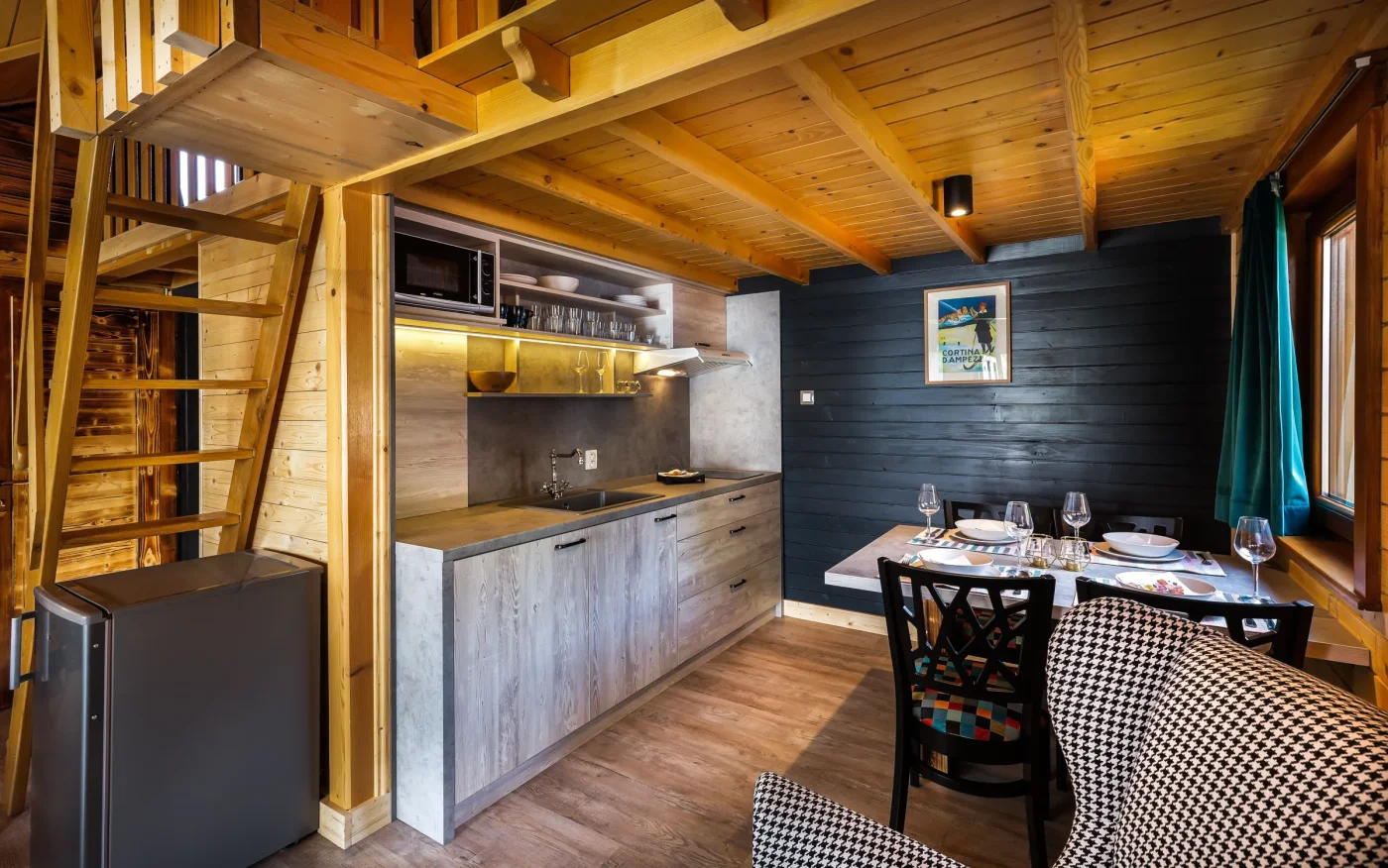Interiér apartmánu Villa Bellevue