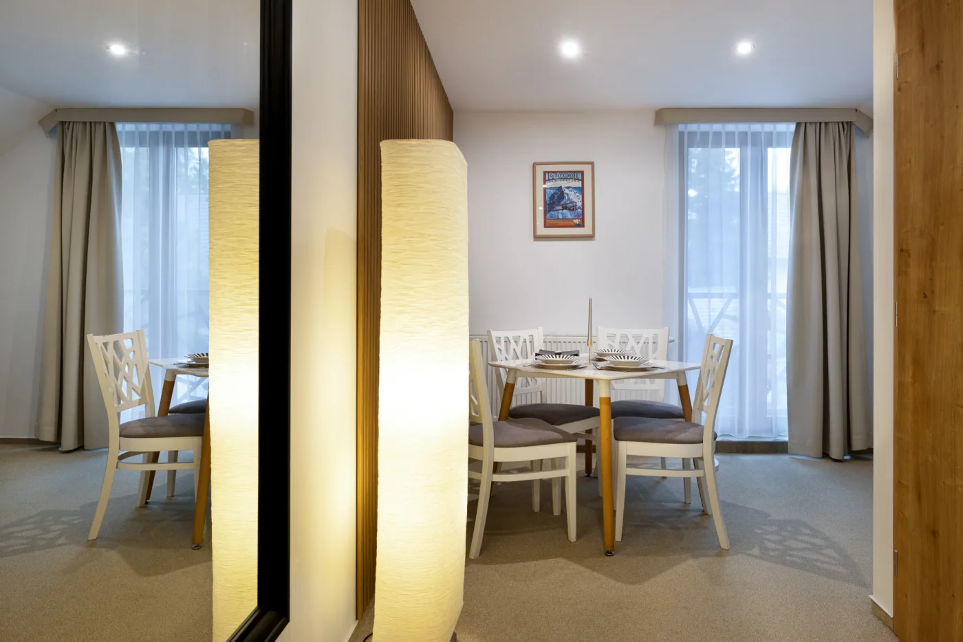 Interiér apartmánu Villa Bellevue