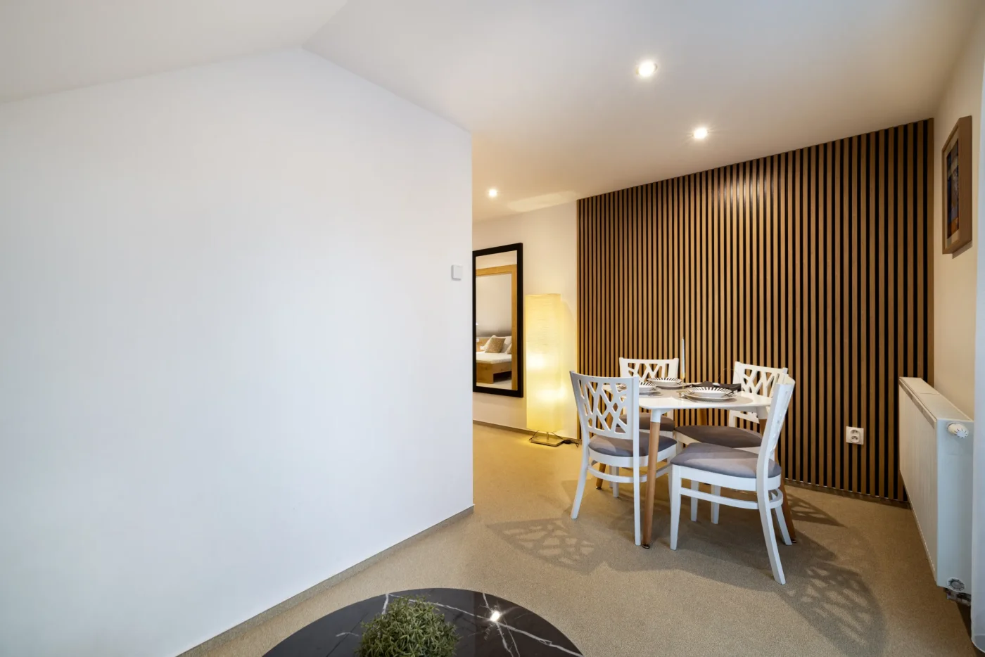 Interiér apartmánu Villa Bellevue