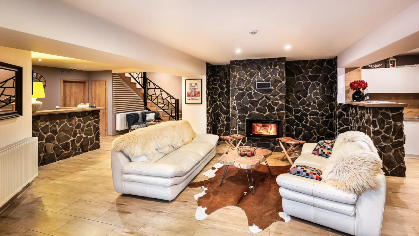 Interiér apartmánu Villa Bellevue