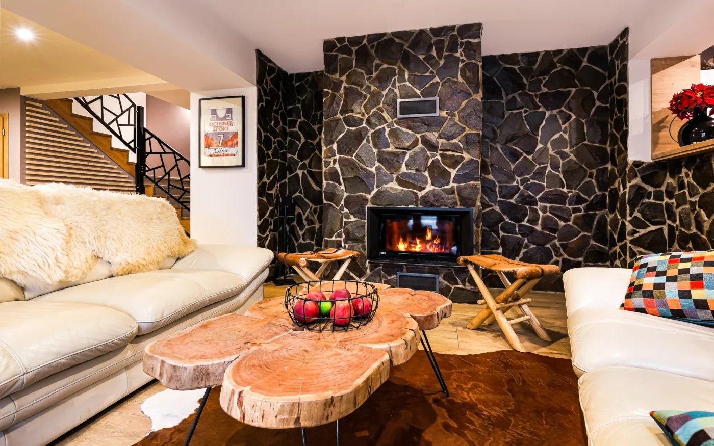 Interiér apartmánu Villa Bellevue