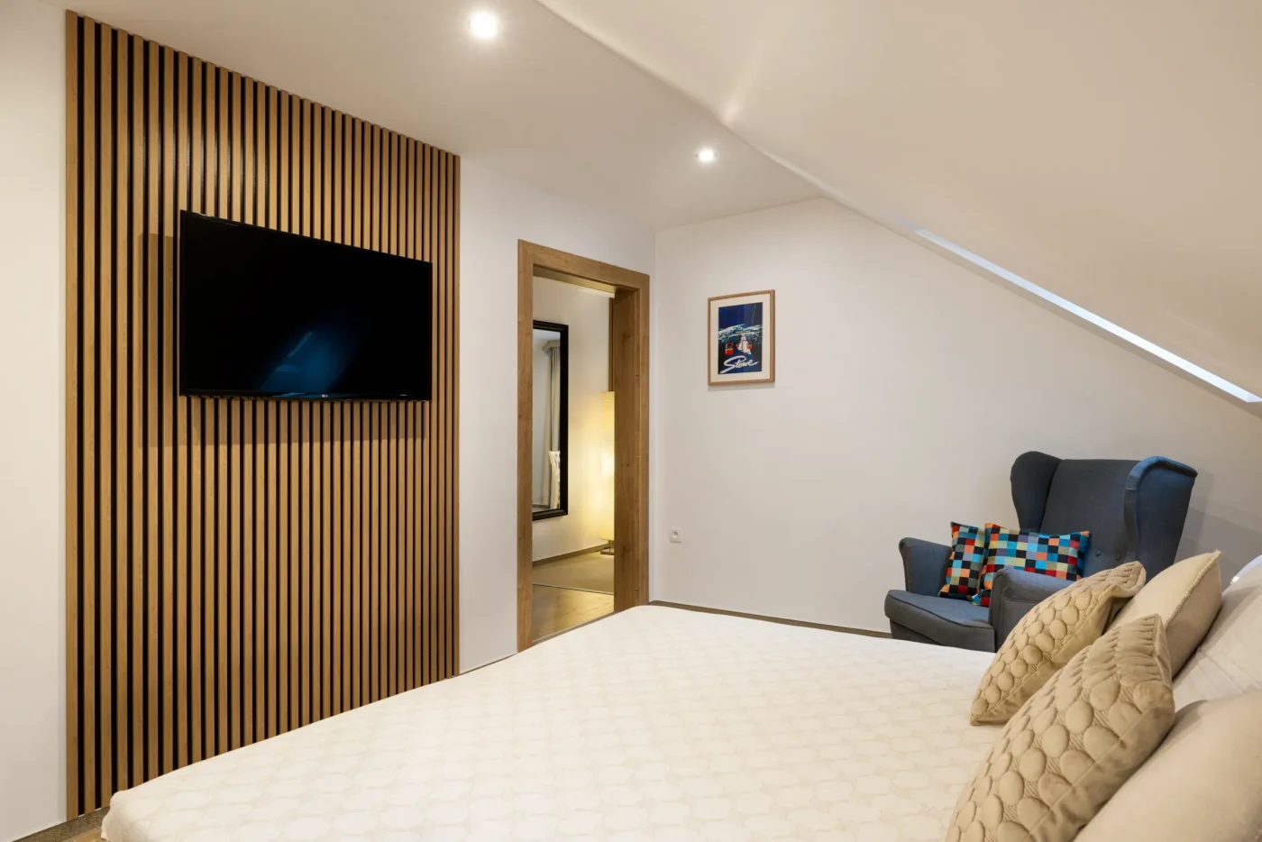 Interiér apartmánu Villa Bellevue