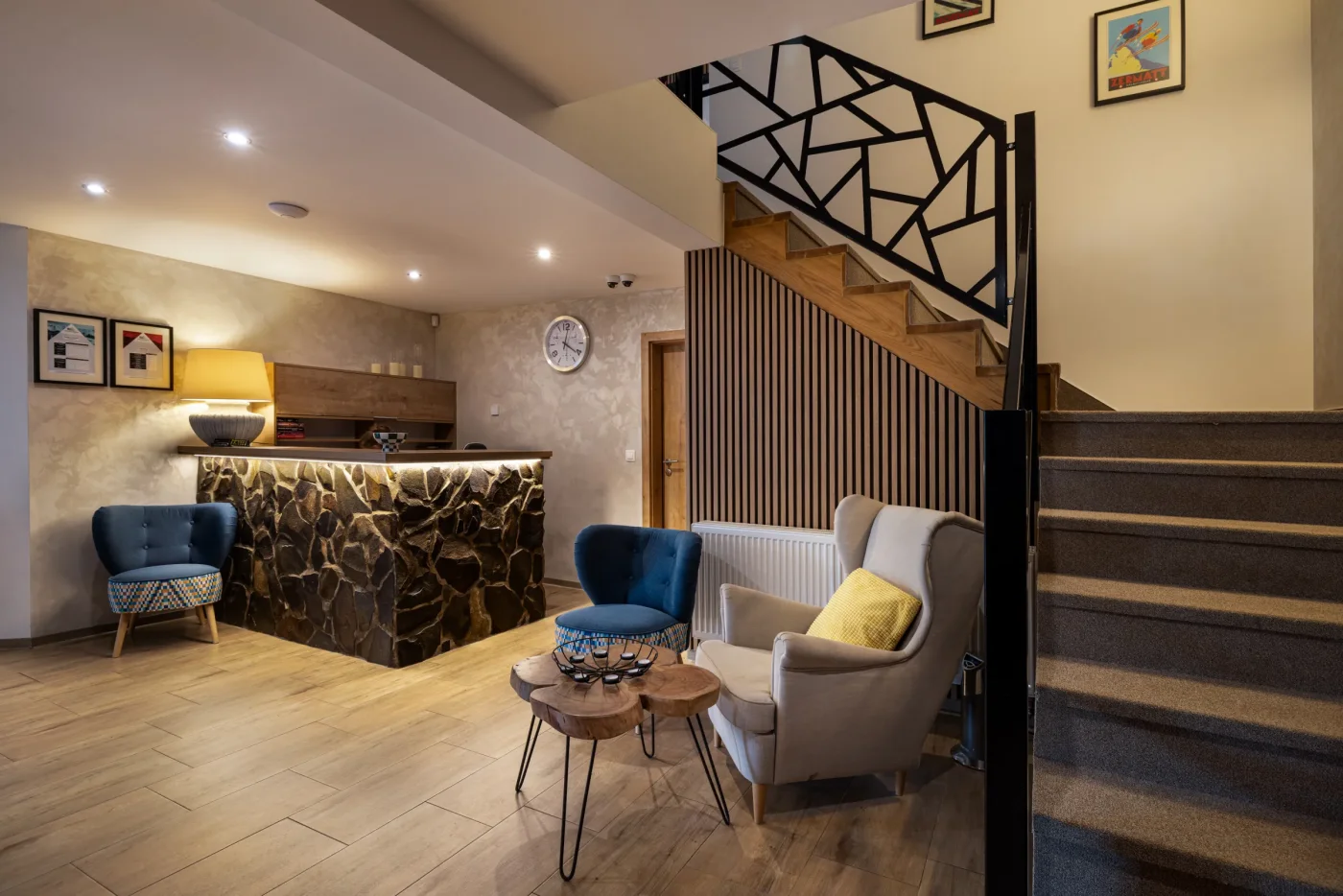 Interiér apartmánu Villa Bellevue