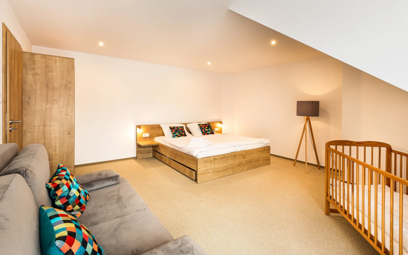 Interiér apartmánu Villa Bellevue