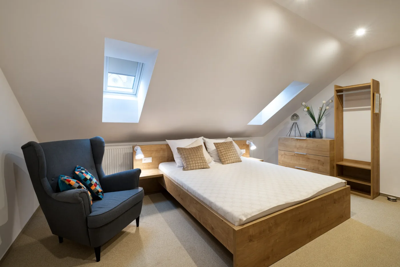Interiér apartmánu Villa Bellevue