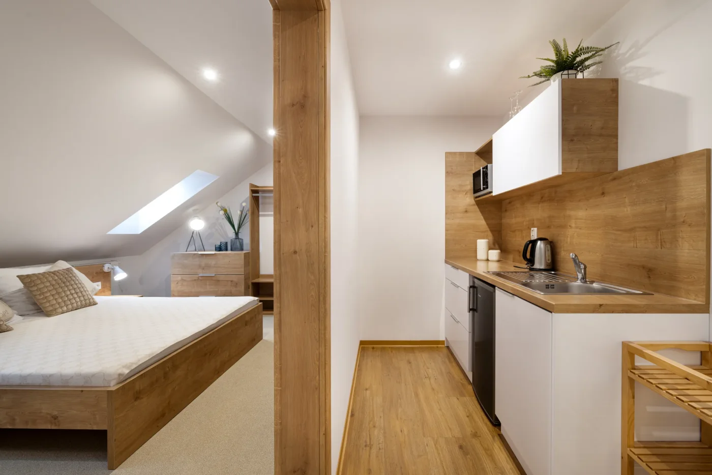 Interiér apartmánu Villa Bellevue