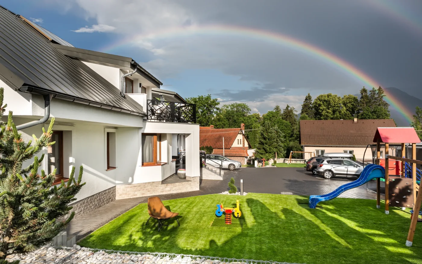 Exterior Villa Bellevue v Demänovskej doline