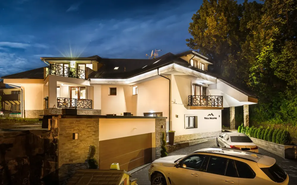 Interiér apartmánu Villa Bellevue
